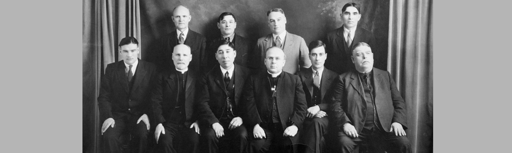 Membres de la Métis Association of Alberta, vers 1935