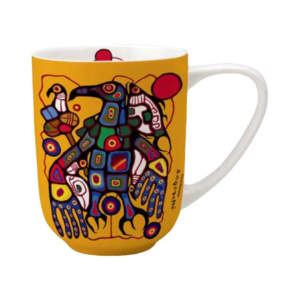 Tasse Man Changes into Thunderbird par Norval Morrisseau