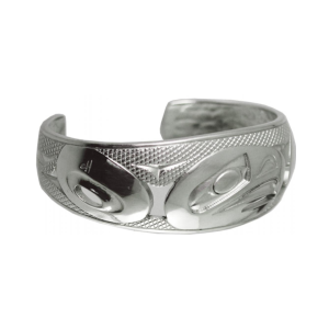 Silver Pewter Eagle Bracelet by Corrine Hunt