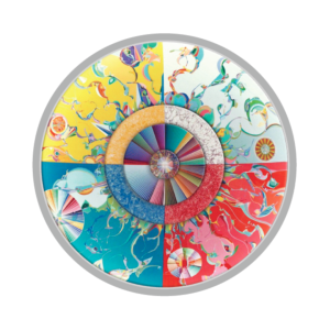 Alex Janvier Morning Star 4cm Magnet