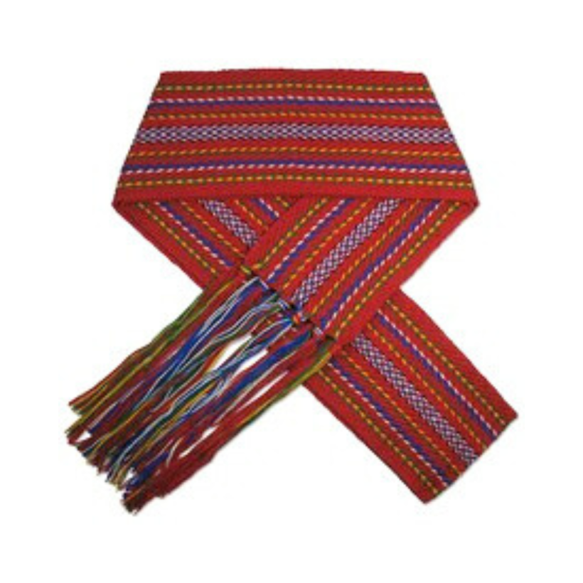 Red Metis and Voyageur Sash Belt