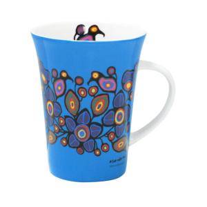 Tasse Flowers and birds de Norval Morrisseau