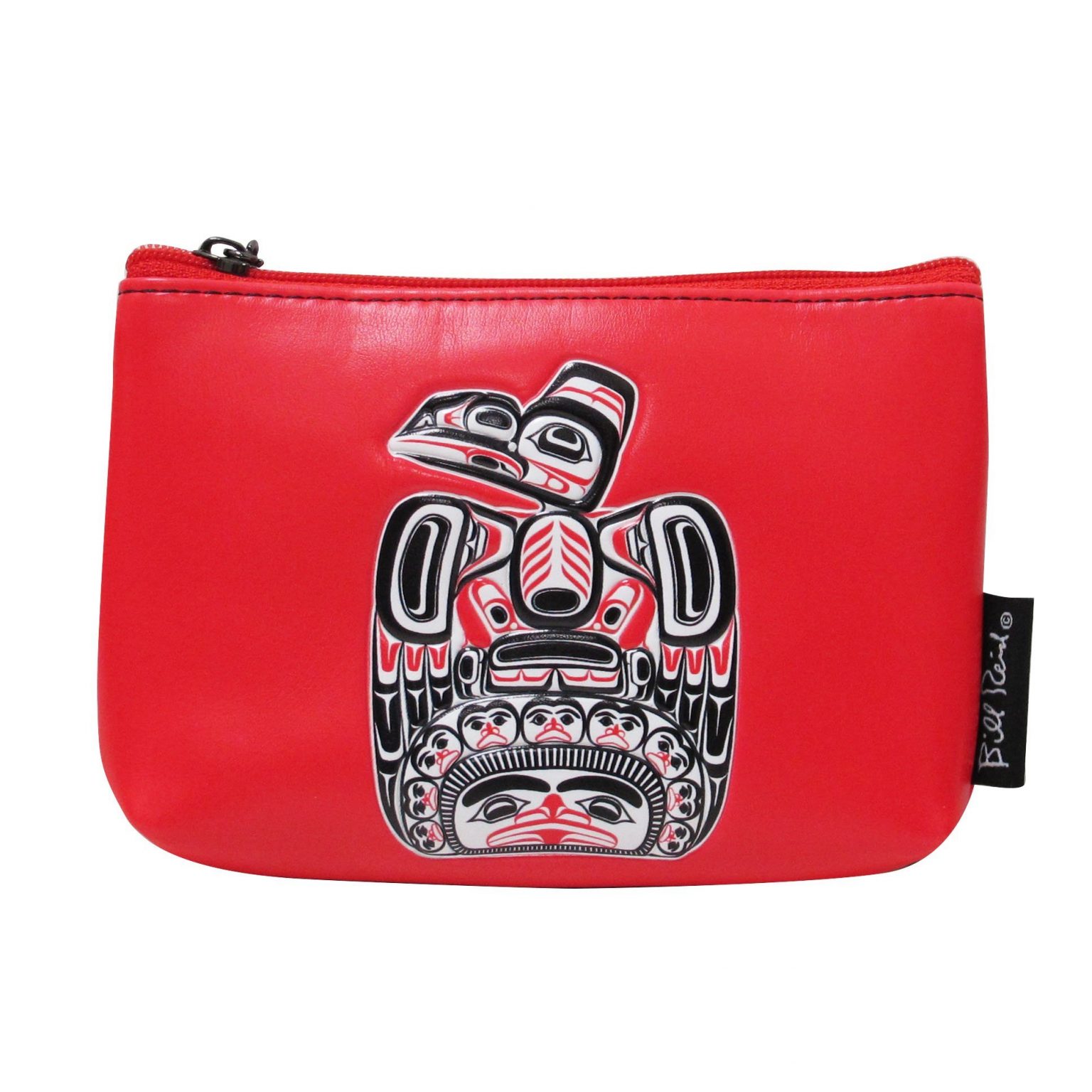 Bill Reid Red Coin Purse - Children of the Raven