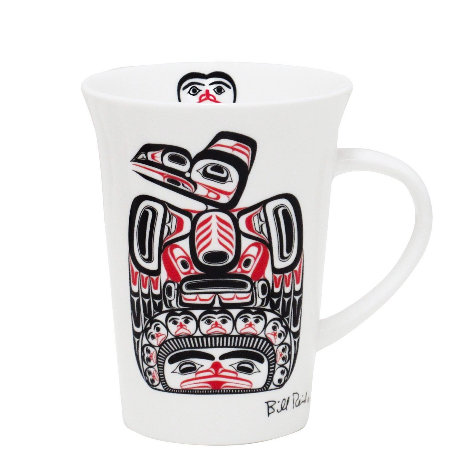 Bill Reid Porcelain Mug - Children of the Raven