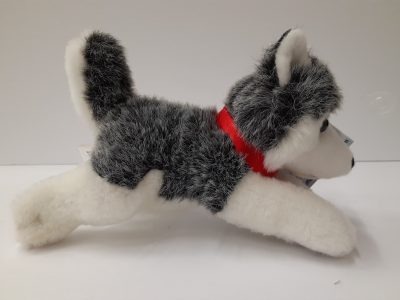 Husky en peluche