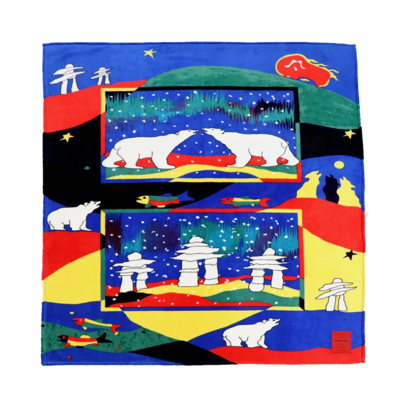 Dawn Oman Northern Images Velura Blanket