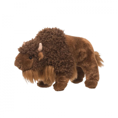 Buffalo plushie medium size