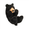 Soft toy for children baby black bear plushie