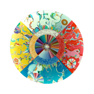 Alex Janvier Morning Star on Canva