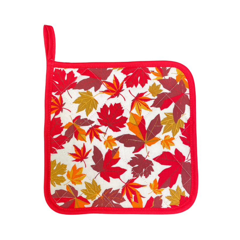 Maple leaf pot holder