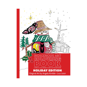 Angela Kimble Colouring book holiday edition