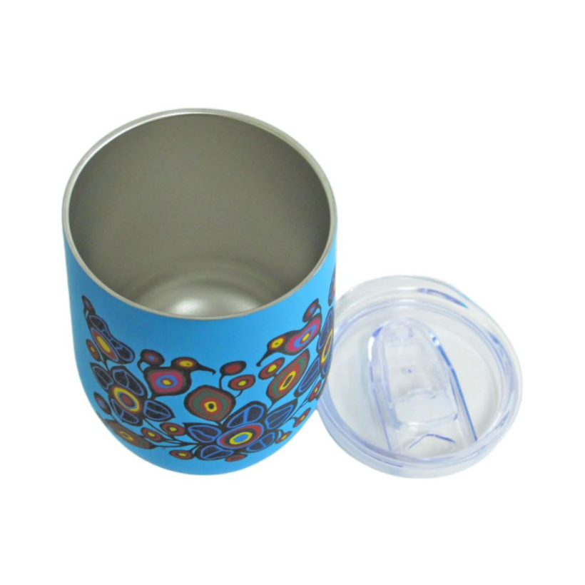 Norval Morrisseau Flowers & Birds Tumbler