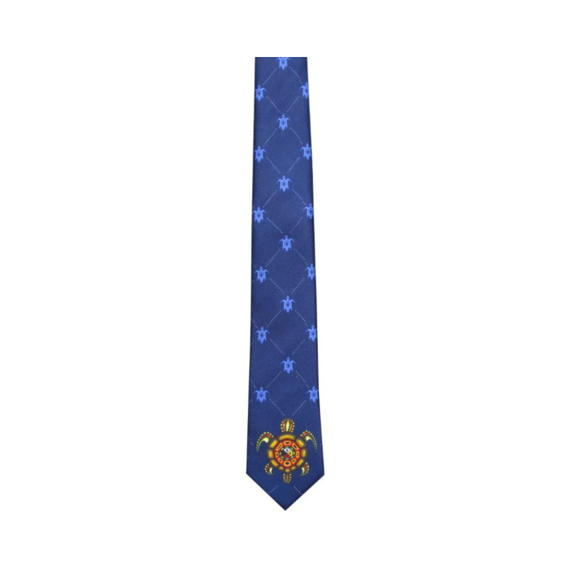 James Jacko Medicine Turtle Silk Tie