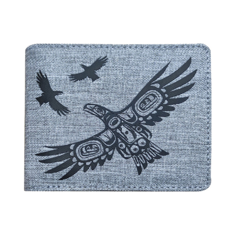 Crosshatch Wallet - Soaring Eagle by