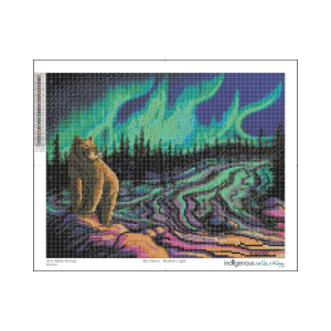 Sky dance northern lights diamond art by