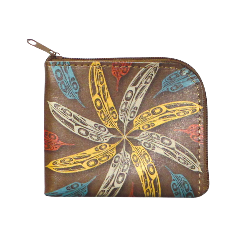 Raven Feathers Coin purse by