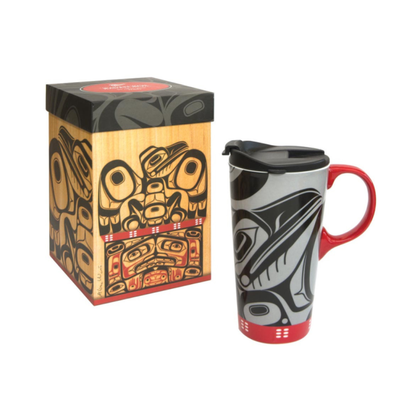 Tasse de voyage en céramique Raven Box