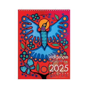 2025 wall calendar by indigenous artist Jim Oskineegisg