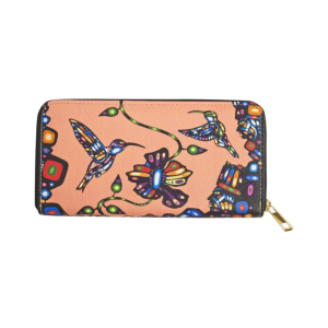 John Rombough Hummingbird Zip-Around Wallet