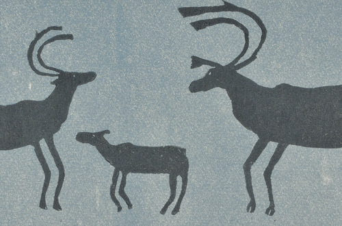 Trois caribous
