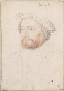 Jean François de La Roque, sieur de Roberval, par François Clouet (vers 1515-1572)