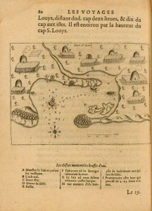 Port St-Louis, 1613, par Samuel de Champlain