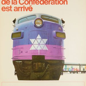 Affiche du train de la Confédération
