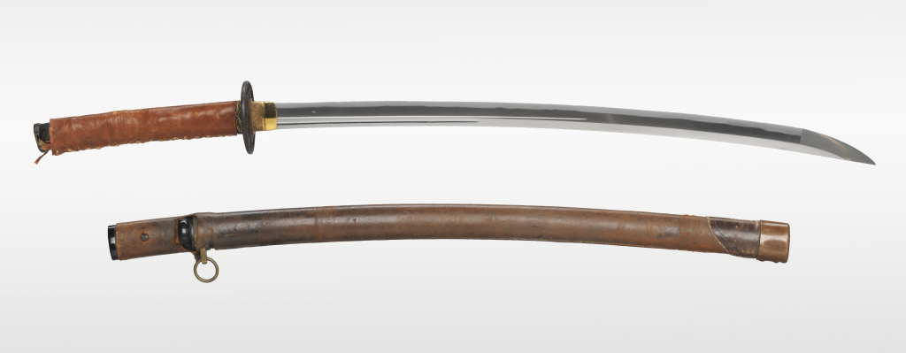 Le katana du lieutenant Joan Bamford Fletcher.