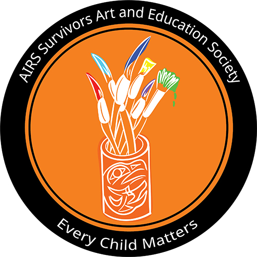 Logo (en anglais) AIRS - Survivors Art and Education Society - Every Child Matters